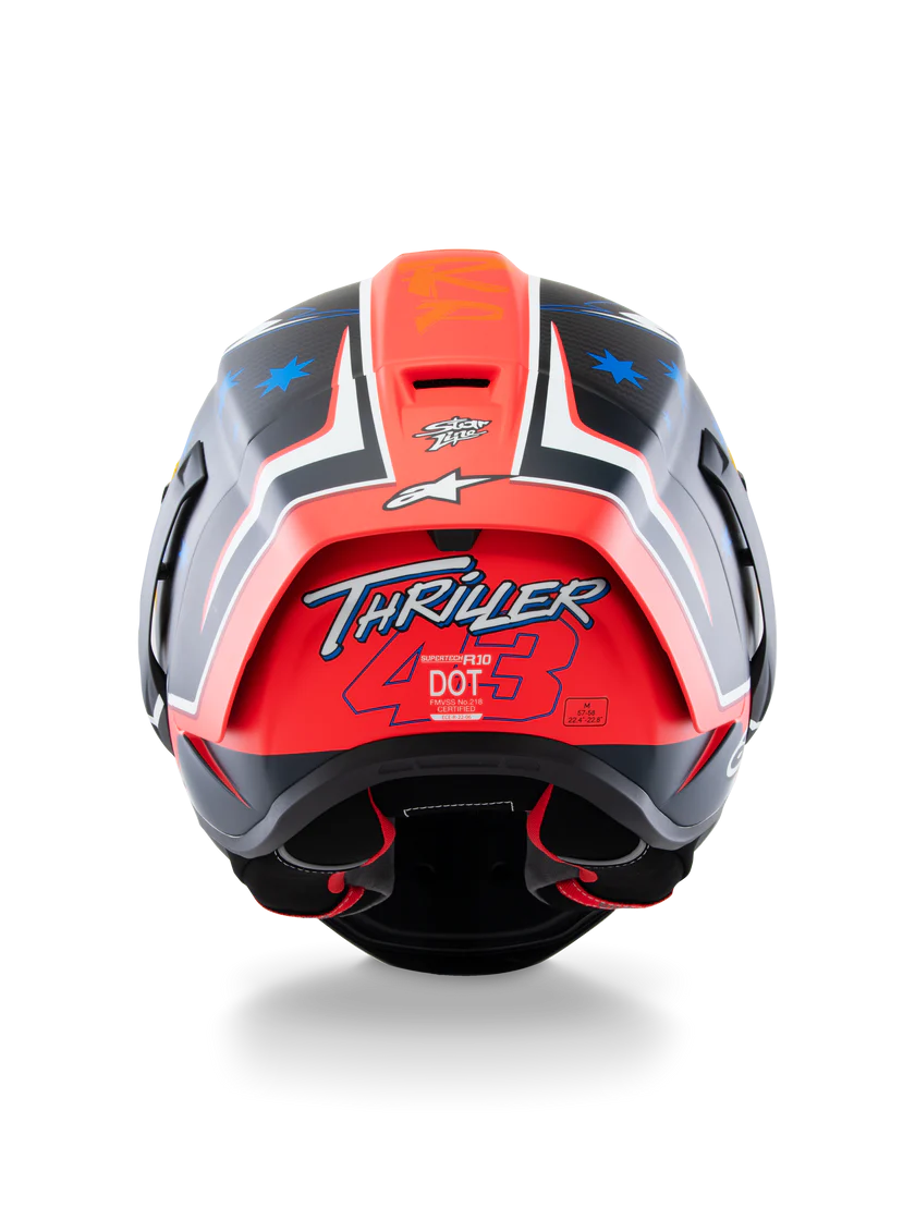 Alpinestars Supertech R10 Capacete Edição Limitada Replica Jack Miller 2024 8200725-7226 