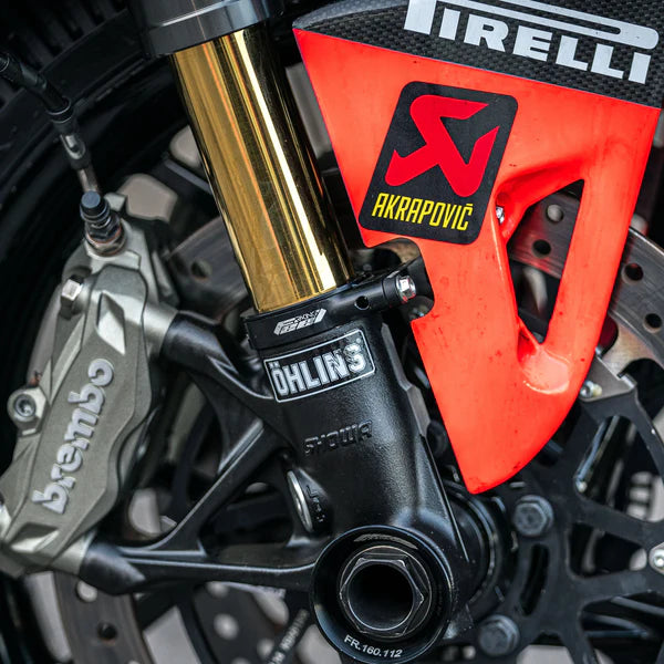 Kit de suporte de troca rápida para guarda-lamas dianteiro WorldSSP Feel Racing Ducati Panigale V2 955 (20-24) FR.01.KIT 