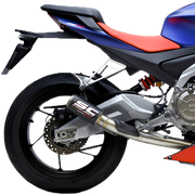 Sistema de escape completo em aço inoxidável SC-Project 2-1 CR-T para Aprilia RS 660 (20-24) 