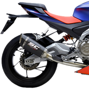 Sistema de escape completo em aço inoxidável SC-Project 2-1 SC1-R para Aprilia RS 660 (20-24) A23A-KC90 