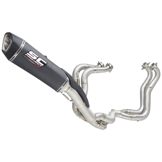 Sistema de escape completo SC-Project Titan SC1-R (250mm) Aprilia RSV4 1100 Factory (21-24) A27A-TC90C 