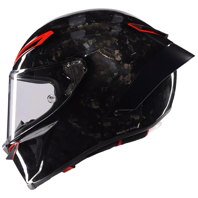 Capacete AGV Pista GP RR Itália Forged Carbon Brilhante 2118356002003 