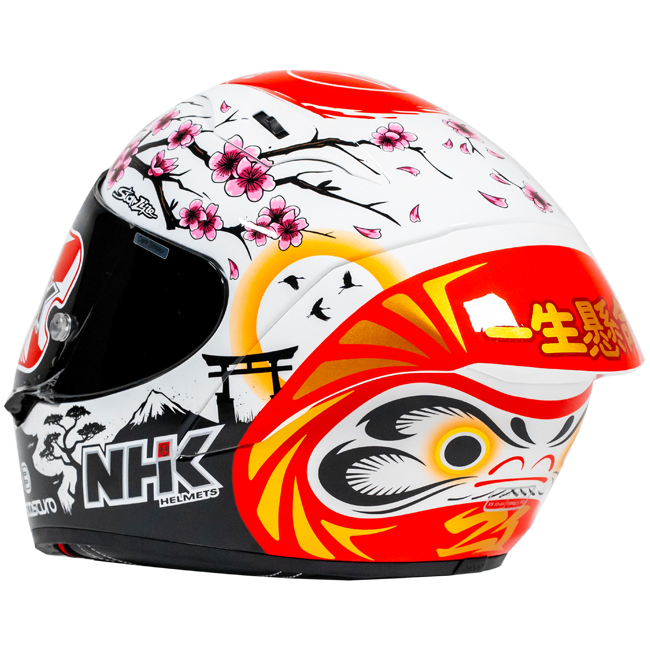 NHK GP-R Tech Race Helmet Alonso López Motegi Japão Replica 2024 
