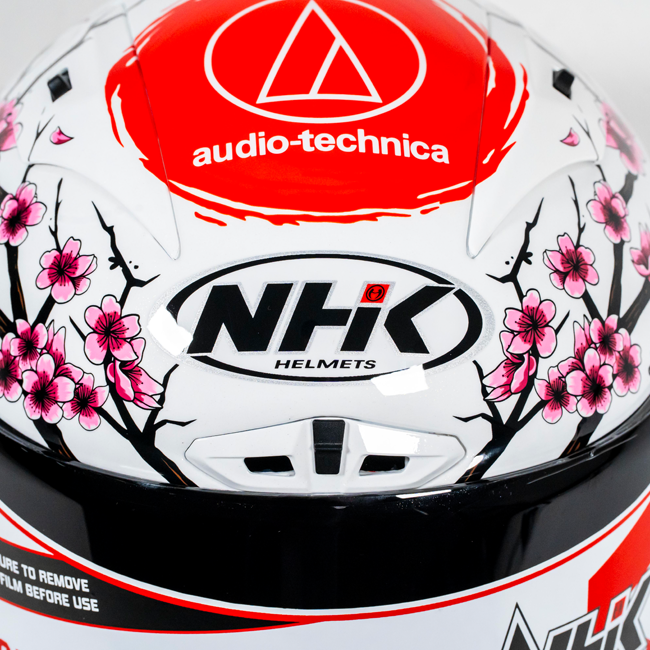 NHK GP-R Tech Race Helmet Alonso López Motegi Japão Replica 2024 