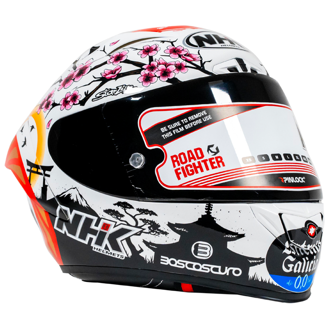NHK GP-R Tech Race Helmet Alonso López Motegi Japão Replica 2024 
