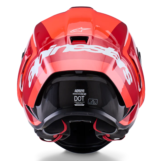 Alpinestars Supertech R10 capacete Arius duplo rotação 8203926-1683 brilhante 