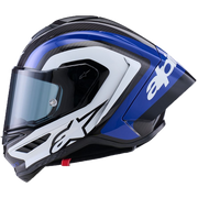 Capacete Alpinestars Supertech R10 Arius Azul Brilhante 8203926-1647 
