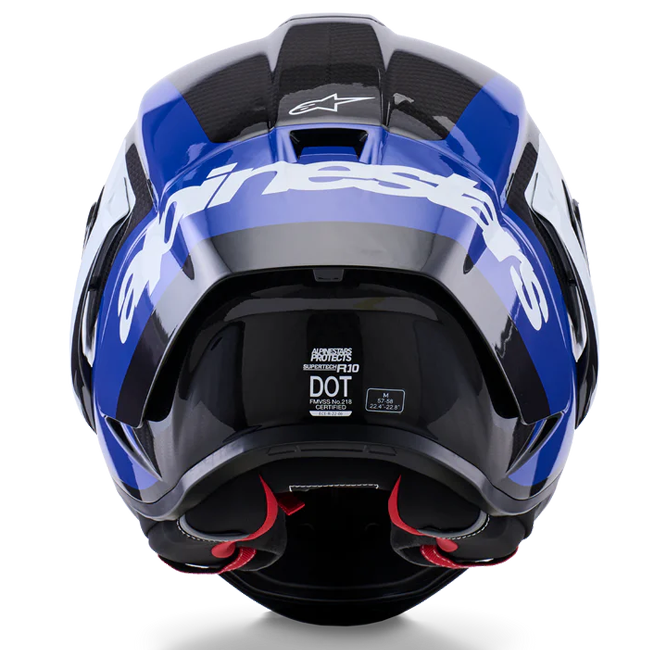 Capacete Alpinestars Supertech R10 Arius Azul Brilhante 8203926-1647 