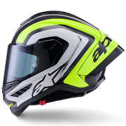Alpinestars Supertech R10 Capacete Arius Amarelo Fluo Brilho 8203926-1699 