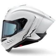 Capacete Alpinestars Supertech R10 Solid Branco Brilhante 8200124-2170 