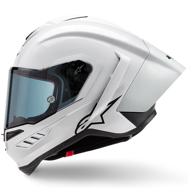 Capacete Alpinestars Supertech R10 Solid Branco Brilhante 8200124-2170 