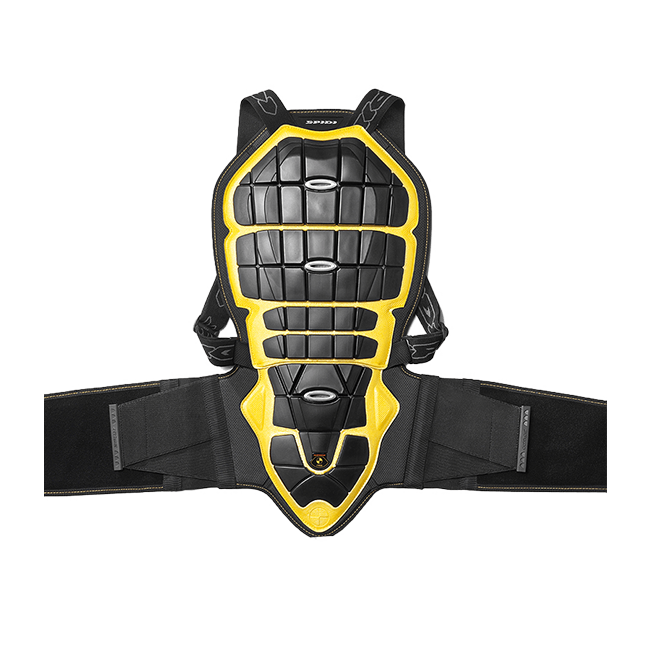 Protetor de costas Spidi Back Warrior | Mulheres | Preto/Amarelo 