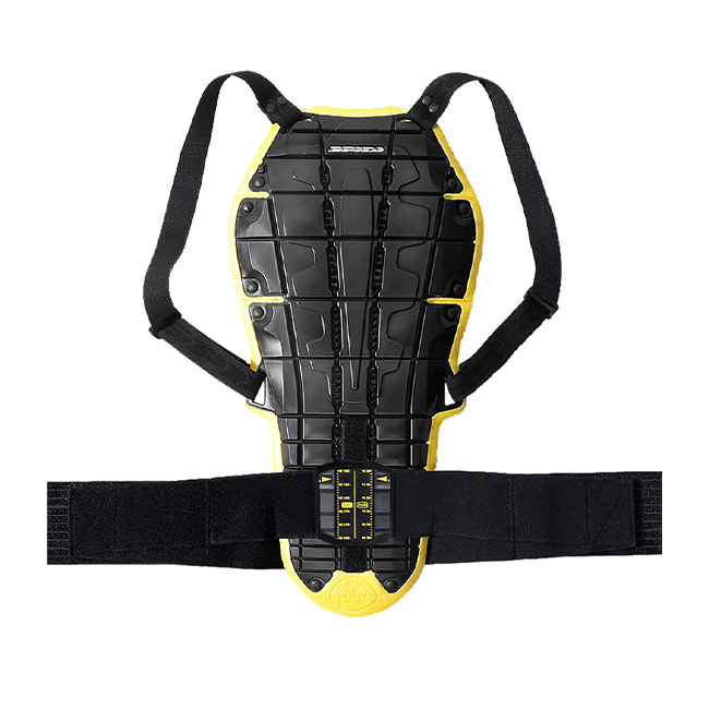 Spidi Back Warrior Evo protetor de costas | Homens | Preto/Amarelo 