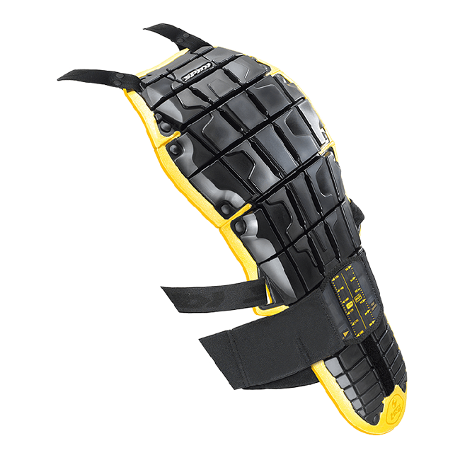 Spidi Back Warrior Evo protetor de costas | Homens | Preto/Amarelo 