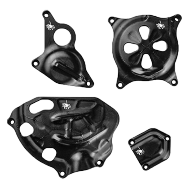 Tampa de proteção de motor em alumínio Spider Racing BMW S1000RR K67 (19-26) 20.B186 