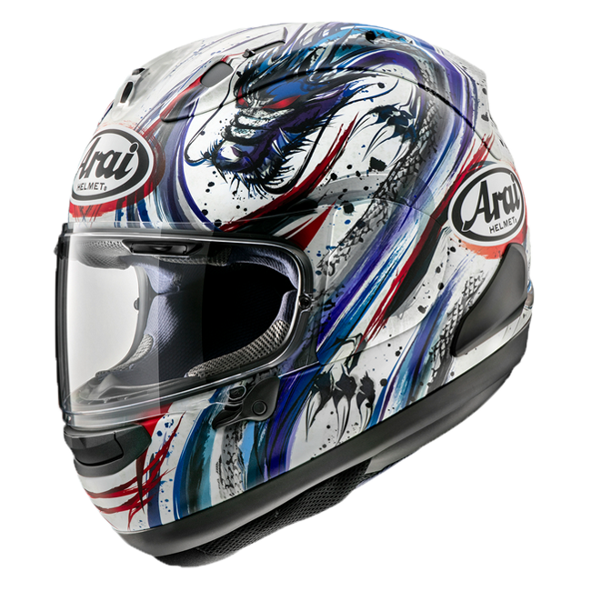 Capacete Arai RX-7V Evo Kiyo Trico 