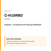 Akrapovic Sammler C-H10R8D — Platzhalter, kein Herstellerfoto verfügbar