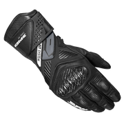 Luvas de couro Spidi Carbo Fit Racing para moto | Masculino | Preto | A226026 