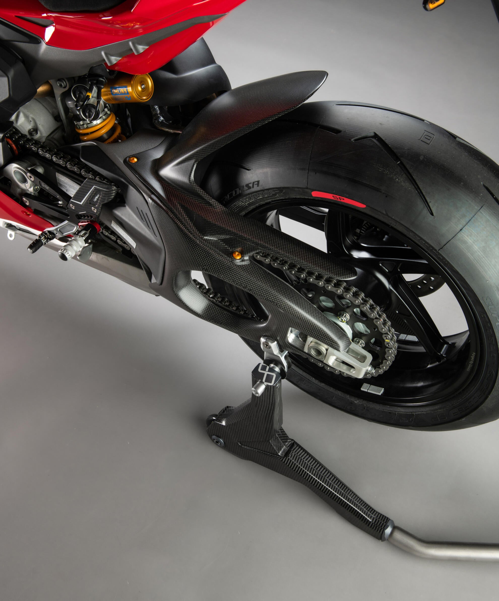 Guarda-lamas traseiro em carbono LighTech Ducati Panigale V4/S (2025) CARD2420M 