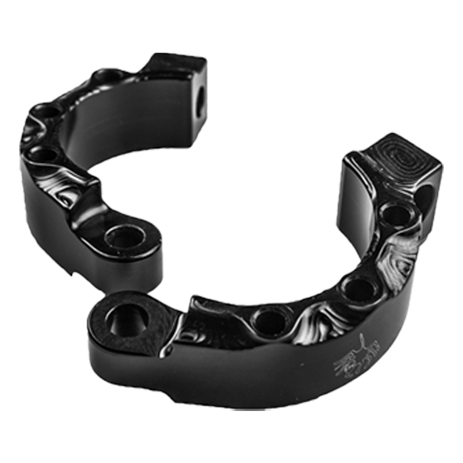 Conjunto de braçadeiras de fixação para a ponte de garfo Spider Racing BMW M1000RR K66 (21-26) 50.15.203 