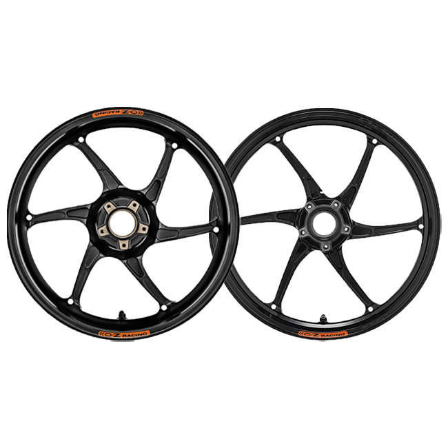 Conjunto OZ Cattiva Magnésio Rodas para Aprilia RSV4/Factory/R/RR/RF (09-16) 