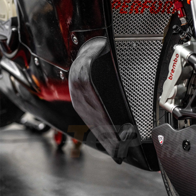Conjunto de Sidepods de Canto Lavatex AP Carbon Line Ducati Panigale V4/S/R (25-26) 