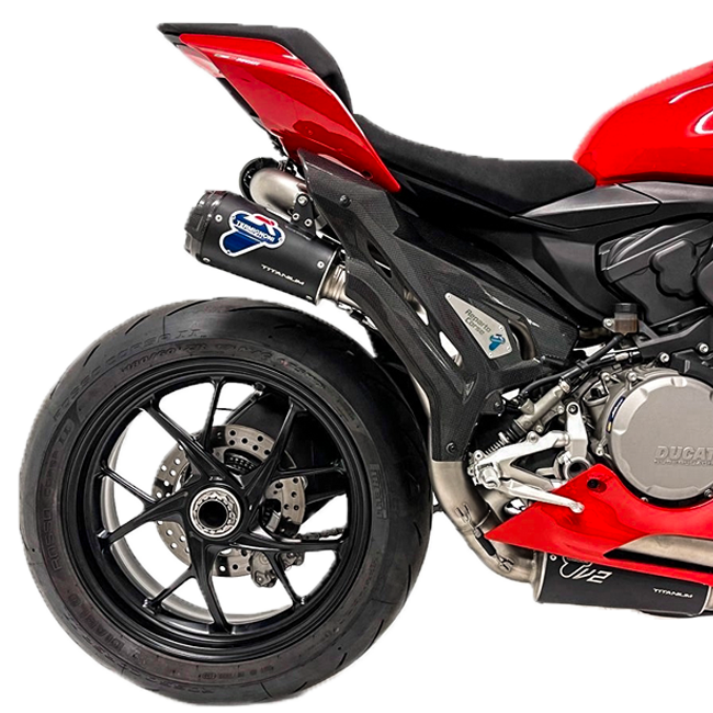 Sistema de escape completo Termignoni em titânio SBK Replica Ducati Panigale V2 955 (20-24) D22009400TNC 