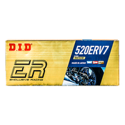Corrente D.I.D 520ERV7 X-Ring 520 G&G aberta com fecho de rebite – 100 a 130 elos 