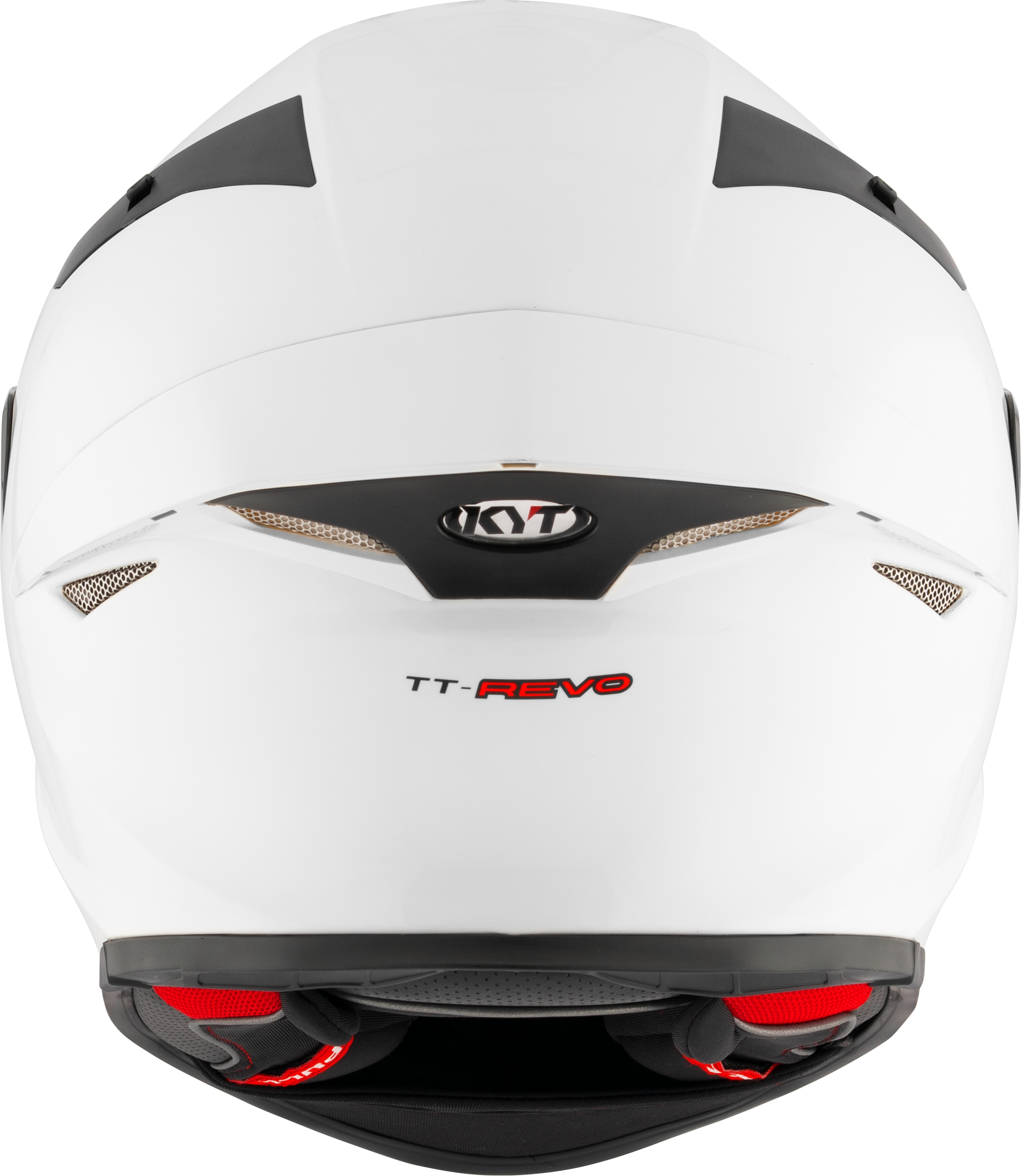 KYT TT-Revo Capacete branco brilhante Y6TR00W3 