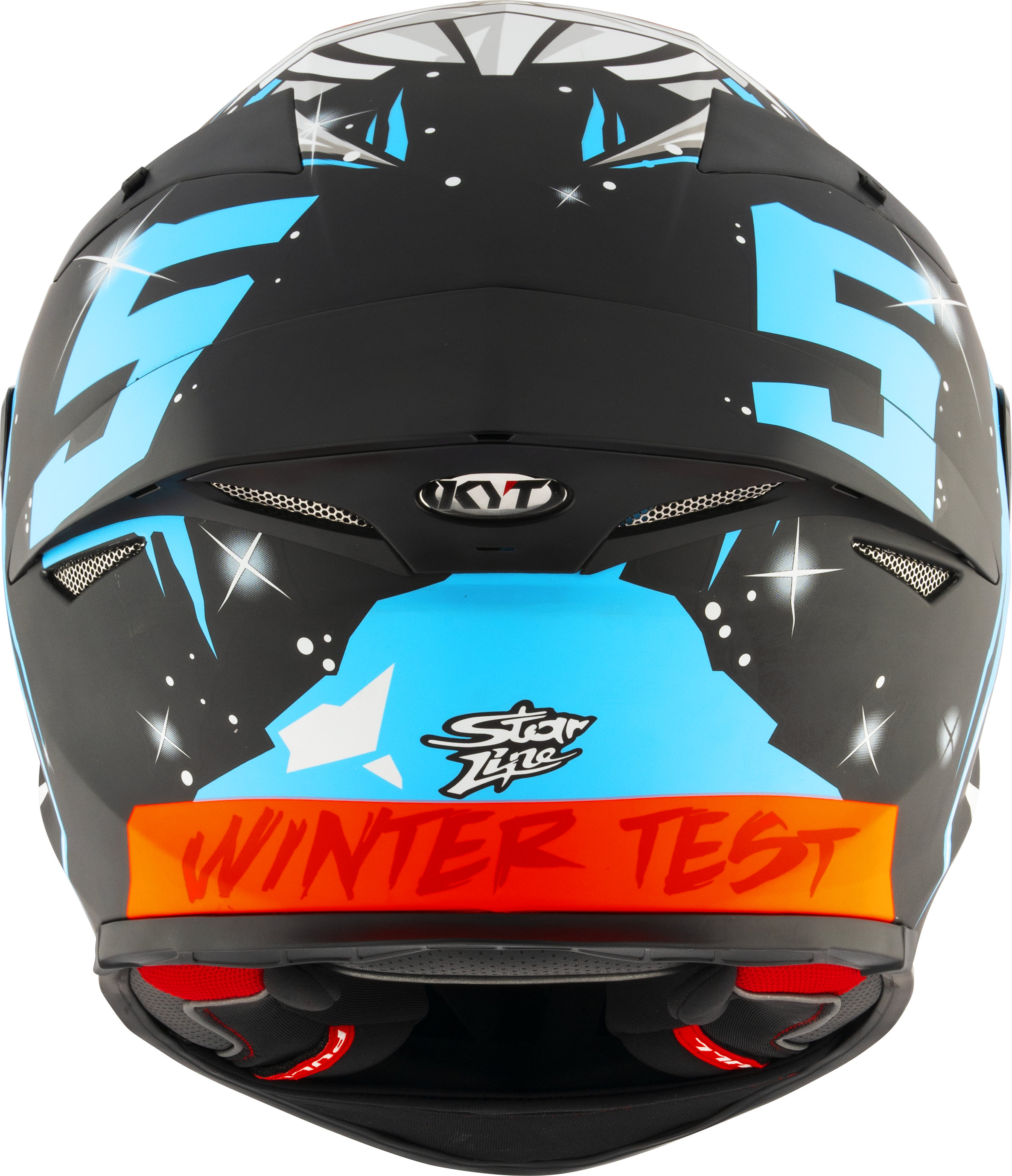 KYT TT-Revo Capacete Jaume Masiá Replica do Teste de Inverno Y6TR0019 