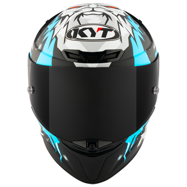 KYT TT-Revo Capacete Jaume Masiá Replica do Teste de Inverno Y6TR0019 
