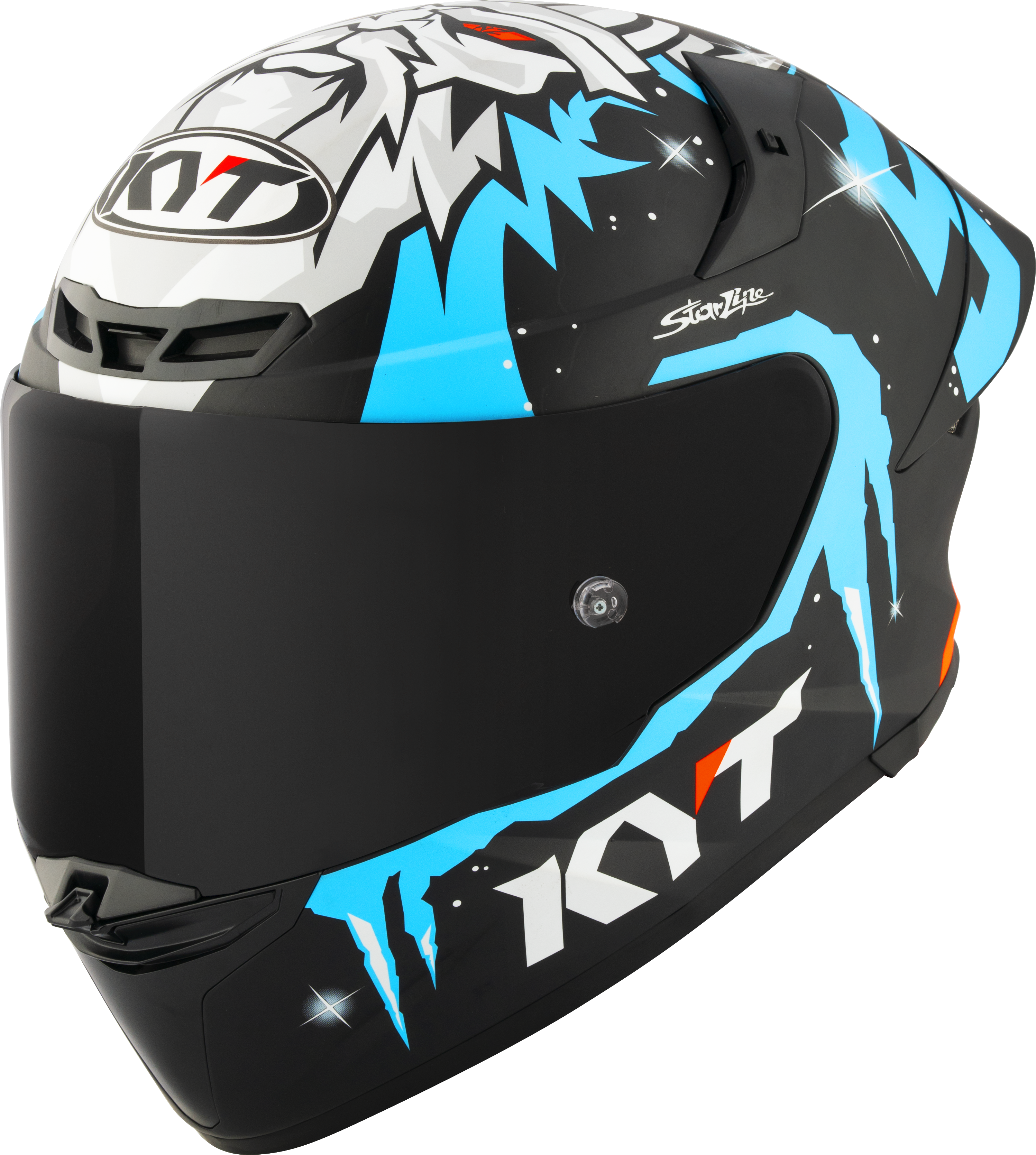 KYT TT-Revo Capacete Jaume Masiá Replica do Teste de Inverno Y6TR0019 