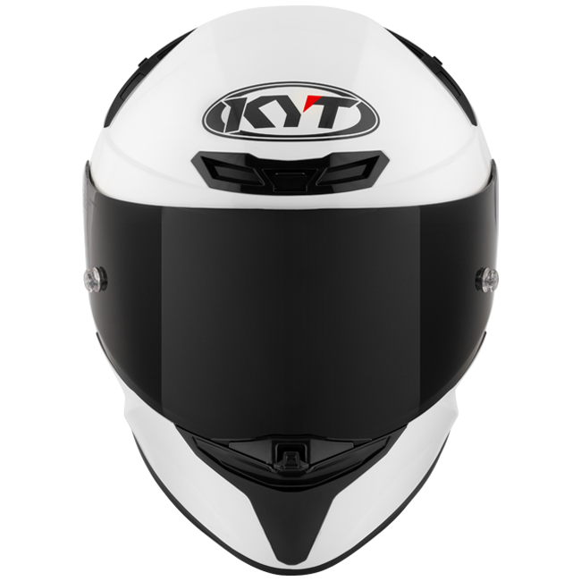 KYT TT-Revo Capacete branco brilhante Y6TR00W3 