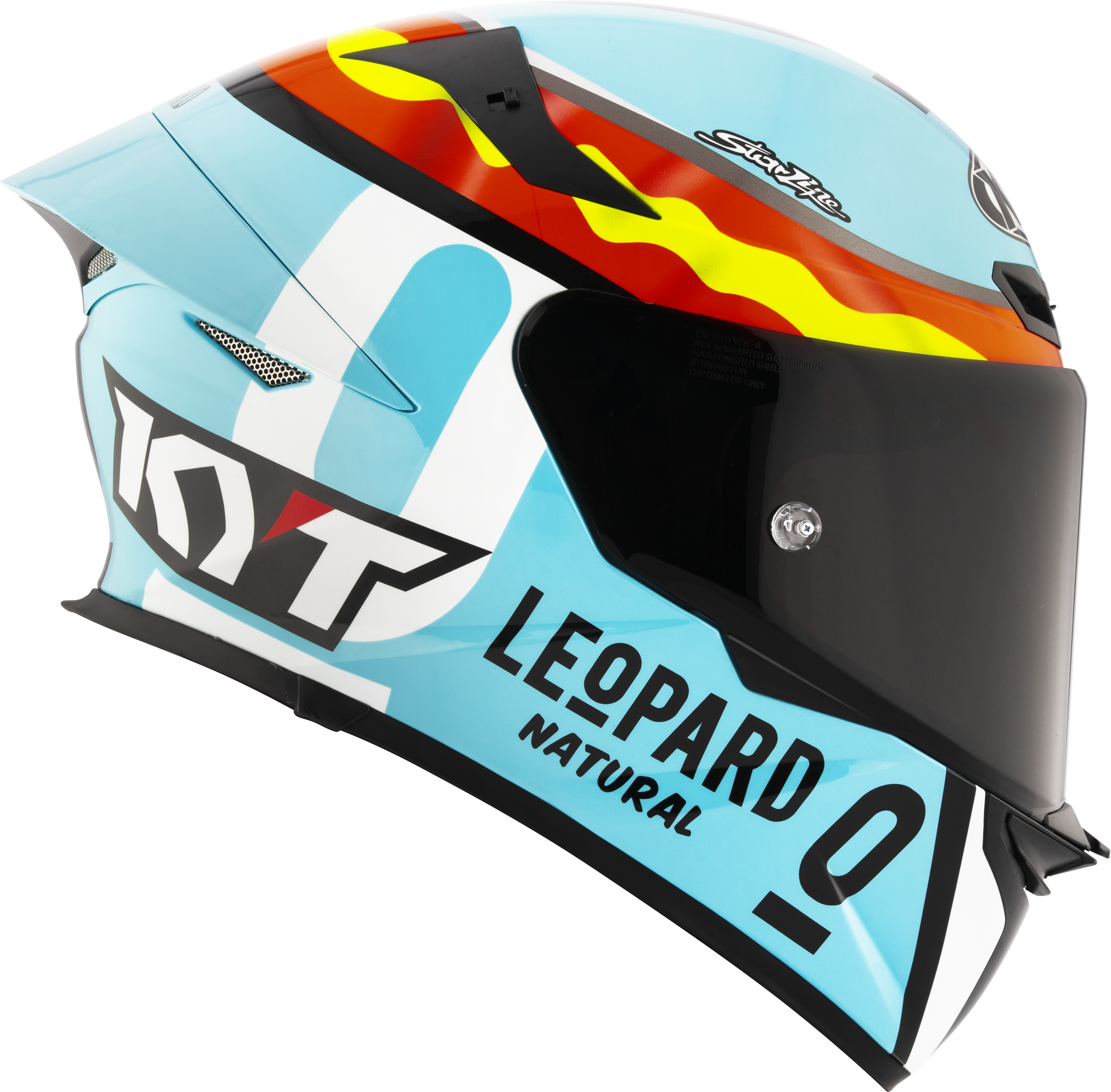 KYT TT-Revo Capacete Leopard Racing Replica Espanha Y6TR0018 