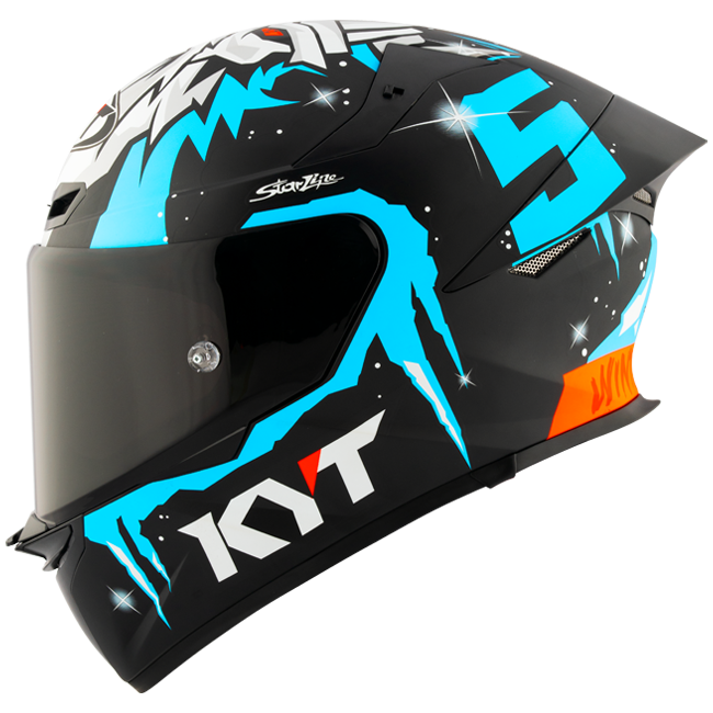KYT TT-Revo Capacete Jaume Masiá Replica do Teste de Inverno Y6TR0019 
