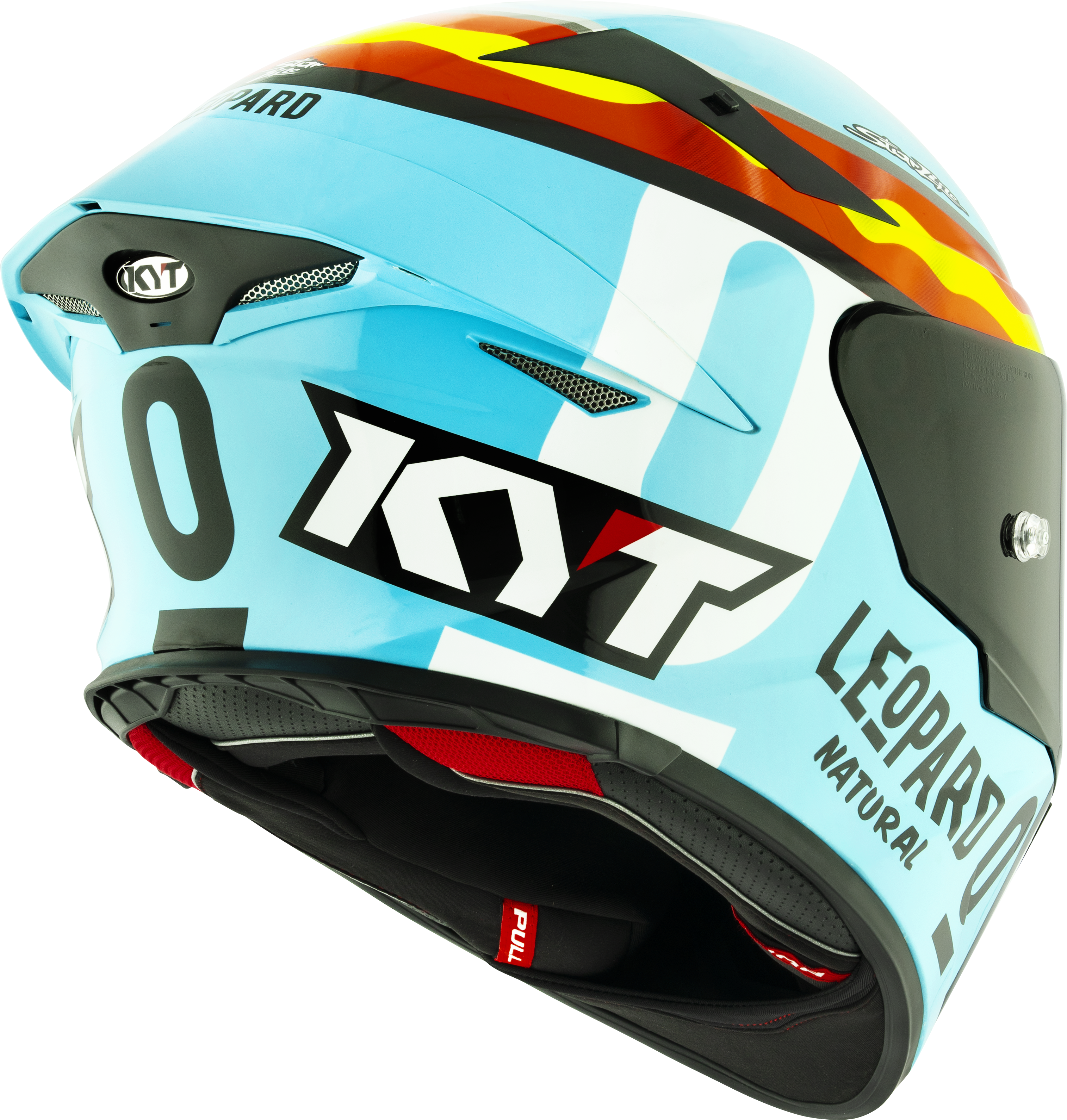 KYT TT-Revo Capacete Leopard Racing Replica Espanha Y6TR0018 