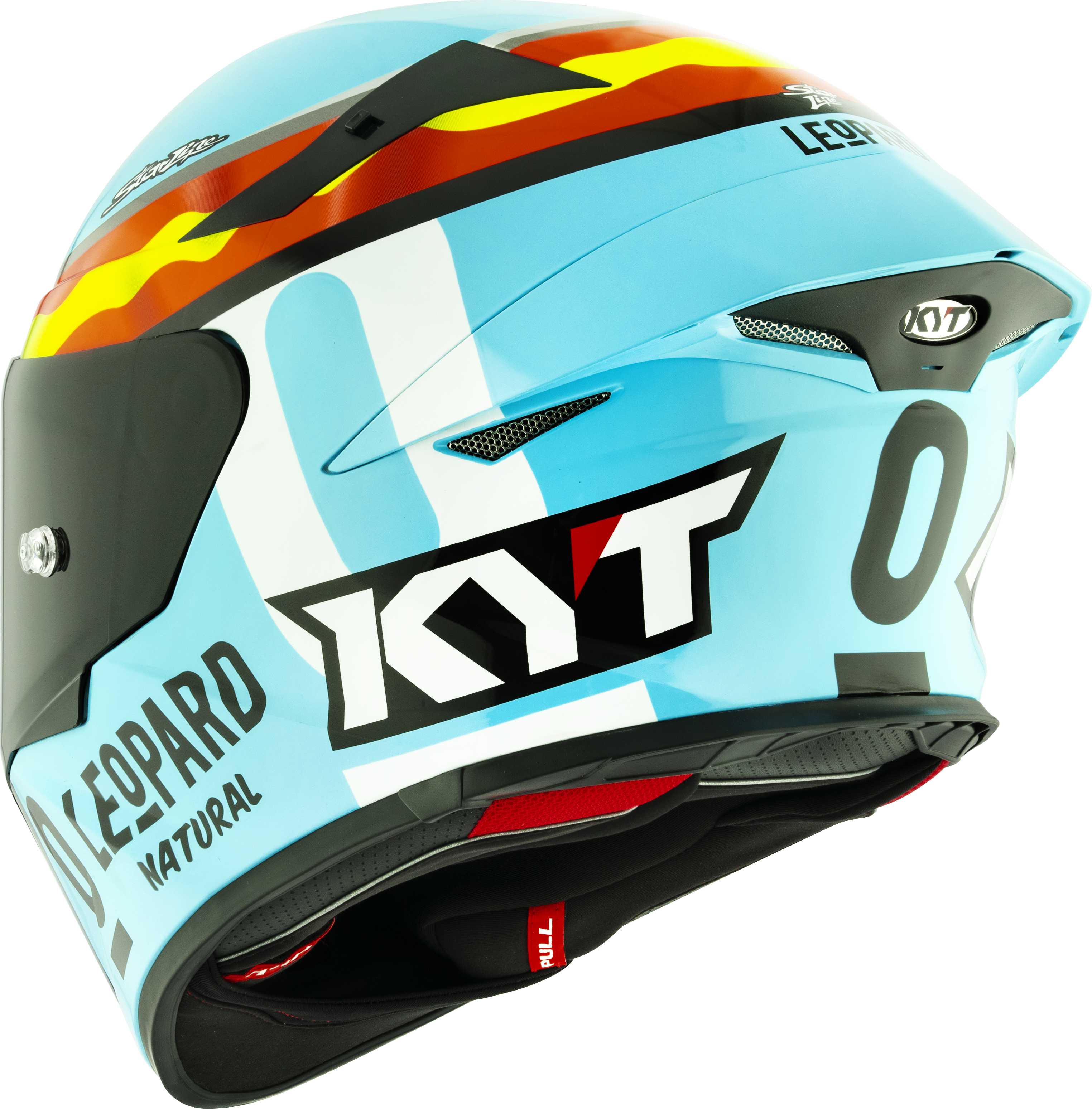 KYT TT-Revo Capacete Leopard Racing Replica Espanha Y6TR0018 
