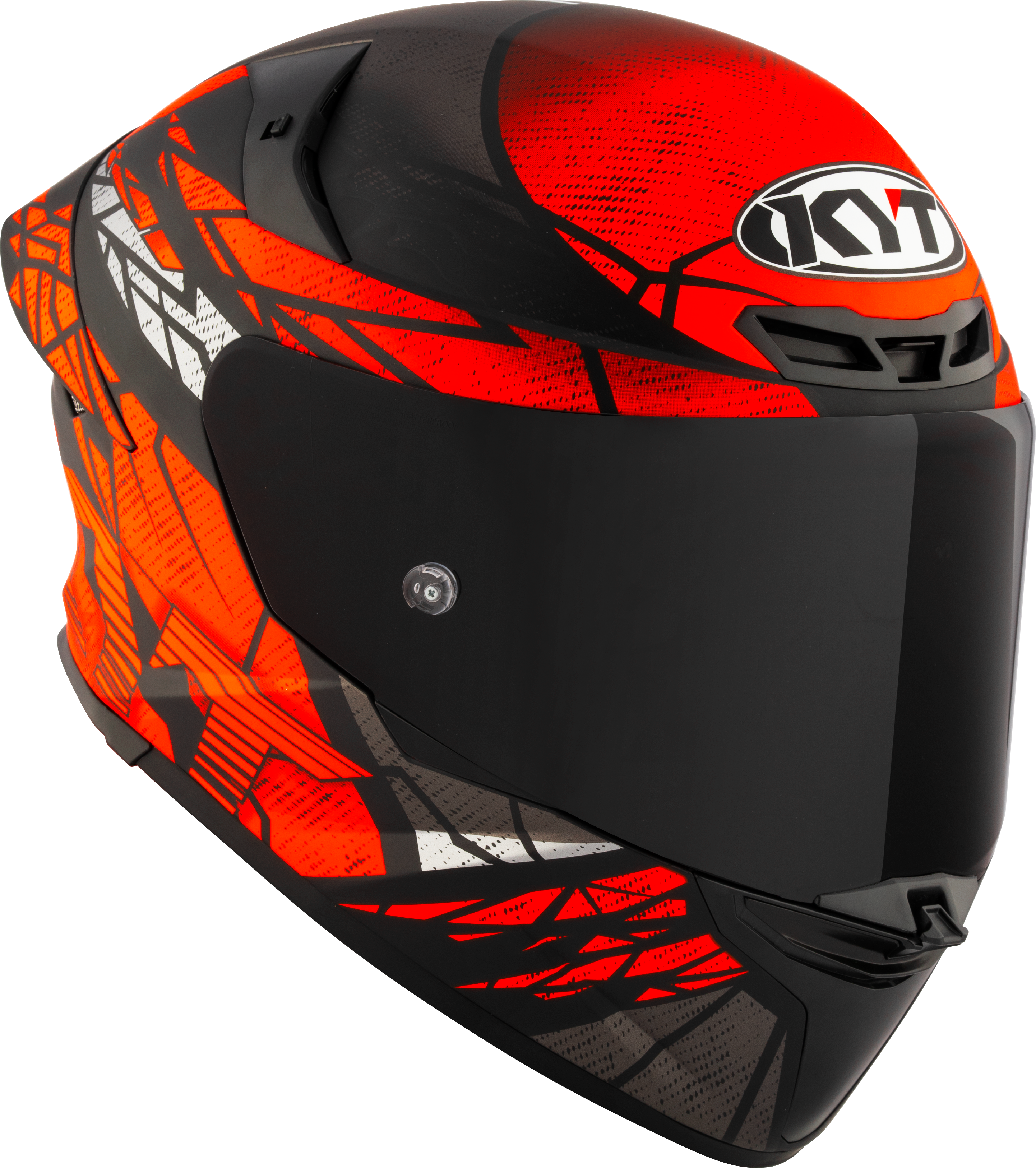 KYT TT-Revo Capacete Combustion Red mate Y6TR0038 
