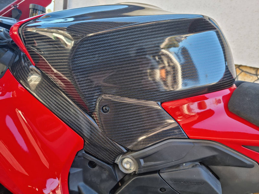 Capa do tanque SBK 200g AP Carbon Line Ducati Panigale V4/S (2025) 