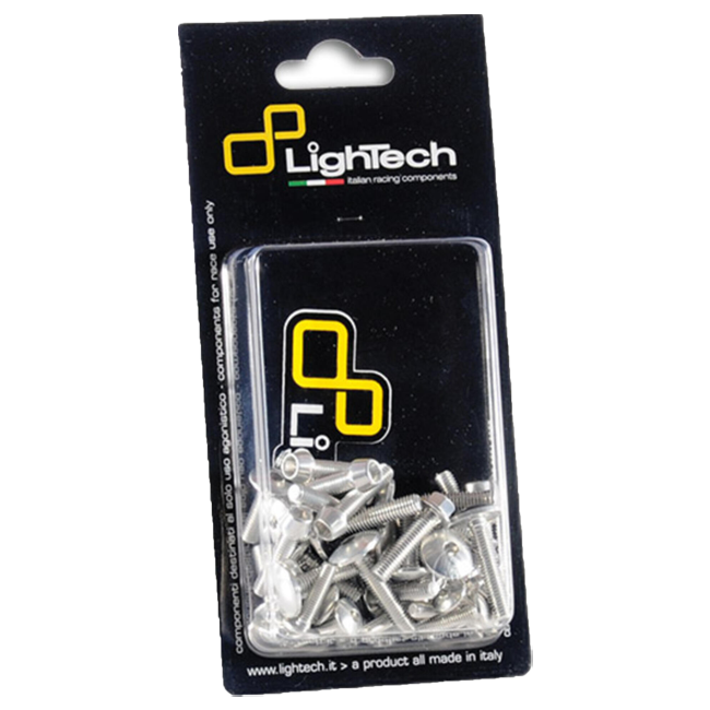Conjunto de parafusos de estrutura de alumínio LighTech Yamaha YZF-R6 RJ27 (17-25) 6Y7T 