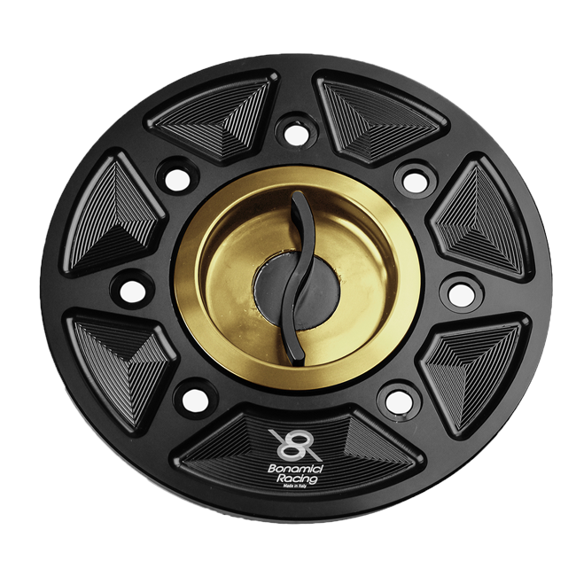 Tampa de combustível com fecho rápido Bonamici Racing Kawasaki Ninja 400 (18-23) FC170 