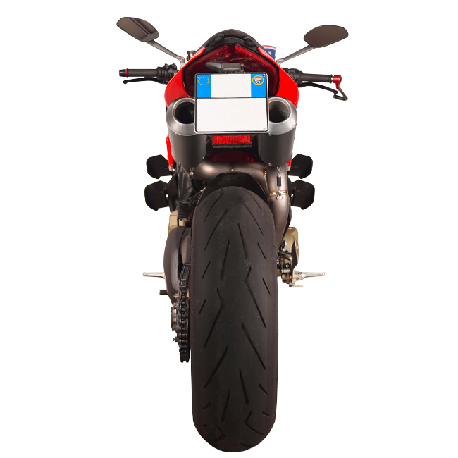 Spark Exhaust Halbkomplette Anlage Untersitz Satz Moto GP 2-1-2 Edelstahl Ducati Panigale V4/S/R (18-24) GDU8834T