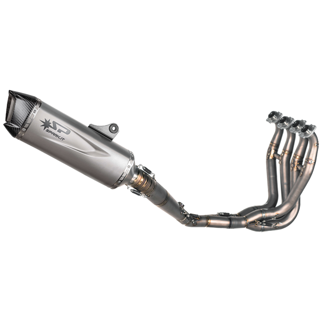 Sistema de escape completo Spark Titanium Kawasaki ZX-6R/RR/636 (09-25) GKA8829T 