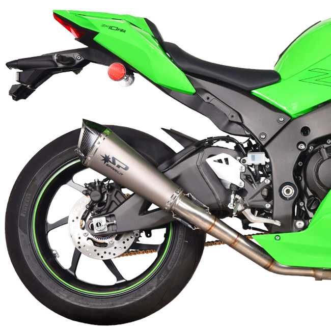 Escape Spark Slip-On Konix EVO + tubo de substituição KAT Kawasaki ZX-10 R/RR (21-25) GKA8841T 