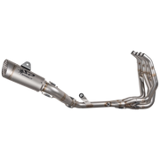 Sistema de escape completo Spark em aço inoxidável Grid-O para Kawasaki ZX-4RR (23-25) GKA8851T 