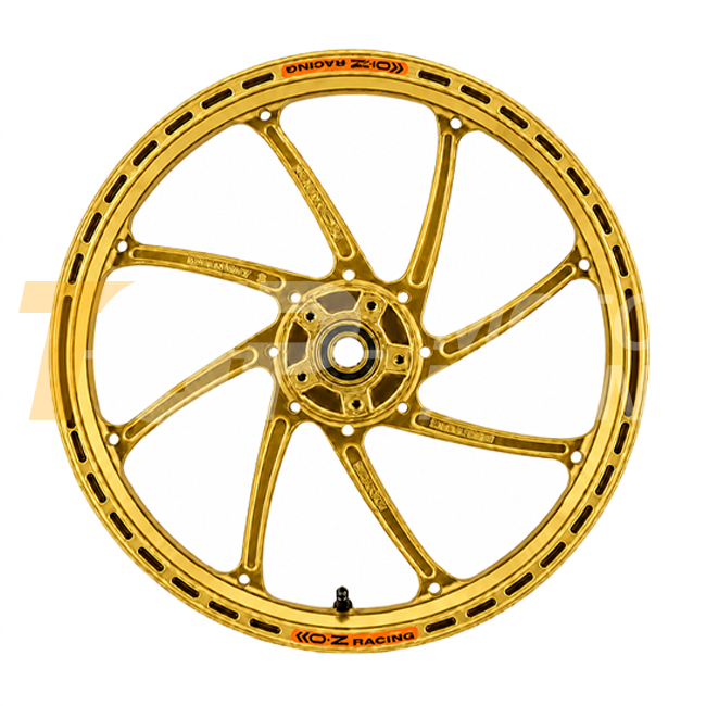 OZ GP Replica roda dianteira em alumínio GP-8R para Kawasaki ZX-10 R (16-20) V3184KA35 