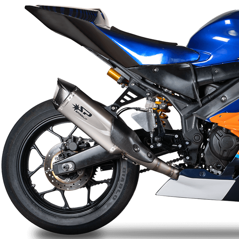 Spark Exhaust Komplettanlage Racing Force Evo WSSP300 Titanium Yamaha R3 (15-26) GYA8897T