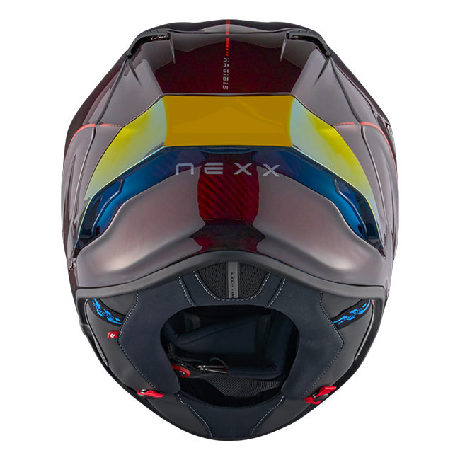 Capacete Nexx X.R3R Hagibis Carbon Vermelho 01XR323374023 