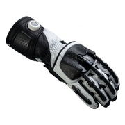 Knox Handroid MK5 Luvas de corrida em pele | Homem | Preto/Branco | 11769404101 