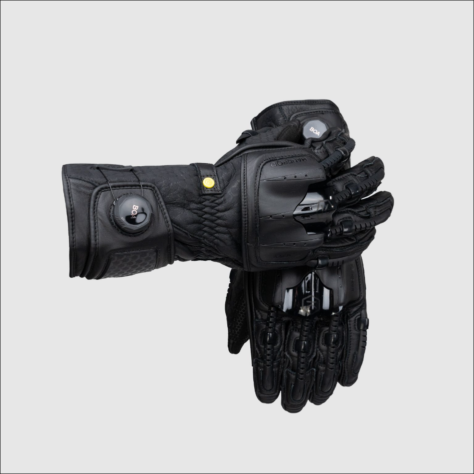 Knox Handroid MK5 Luvas de Corrida em Couro | Homem | Preto | 11769404100 